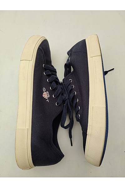GANT Pánské tenisky M&S Canvas Plimsoll Trainers Modré Vel. EU 44 | GANT | obrázek 10