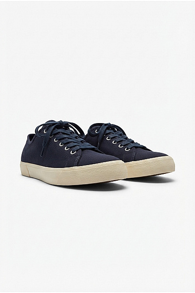 GANT Pánské Tenisky M&S Canvas Plimsoll Trainers Modré Vel. EU 44