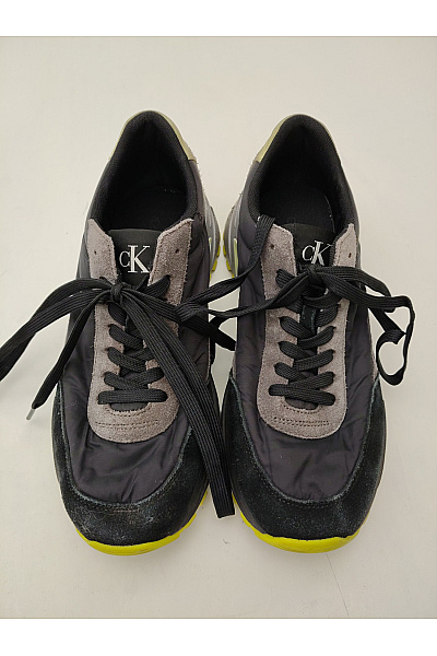 Calvin Klein Pánské tenisky Jeans Comfair Runner Su-Mesh Mono Černé Vel. EU 41 | Calvin Klein | obrázek 3