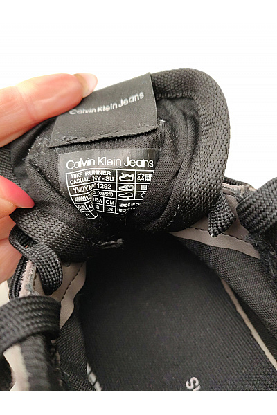 Calvin Klein Pánské tenisky Jeans Comfair Runner Su-Mesh Mono Černé Vel. EU 41 | Calvin Klein | obrázek 13