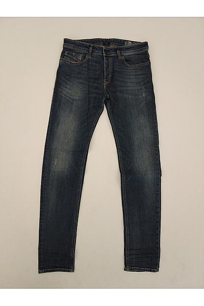DIESEL Pánské modré bavlněné džíny slim fit seprané Vel. 32 | DIESEL | obrázek 2
