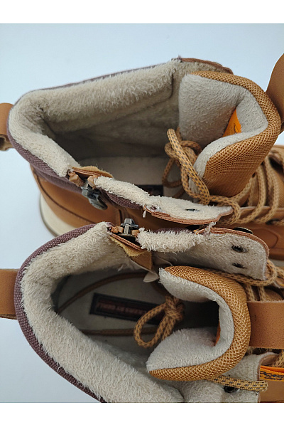 DOCKERS Pánské hnědé kotníkové zimní zateplené šněrovací boty s kožíškem Vel. EU 47 | DOCKERS | obrázek 8