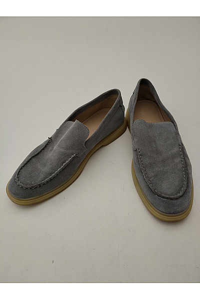 GANT Šedé Semišové Pánské Mokasíny Slip-on Vycházkové Vel. EU 44