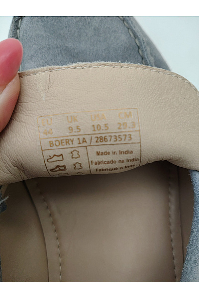 GANT Šedé semišové pánské mokasíny slip-on vycházkové Vel. EU 44 | GANT | obrázek 10