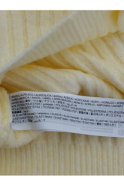 MANGO Žlutý pletený kardigan do véčka na knoflíky Velikost EU M | MANGO | obrázek 9