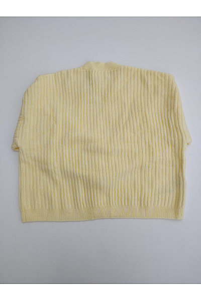 MANGO Žlutý pletený kardigan do véčka na knoflíky Velikost EU M | MANGO | obrázek 10