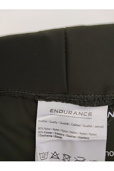 ENDURANCE Pánské khaki cyklistické kraťasy s vložkou Velikost L | ENDURANCE | obrázek 5