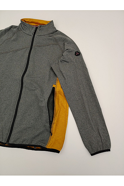 MAUL SPORTS Pánská sportovní mikina na zip se stojáčkem šedá | MAUL SPORTS | obrázek 3