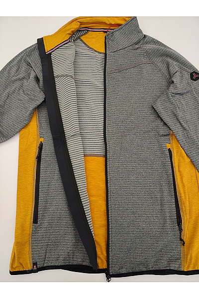 MAUL SPORTS Pánská sportovní mikina na zip se stojáčkem šedá | MAUL SPORTS | obrázek 4