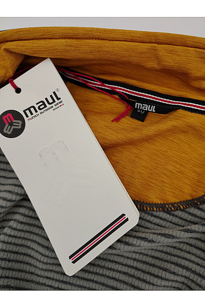 MAUL SPORTS Pánská sportovní mikina na zip se stojáčkem šedá | MAUL SPORTS | obrázek 7