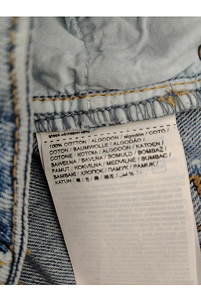 MANGO Dámské modré džíny s vysokým pasem wide leg Velikost EU 40 | MANGO | obrázek 6