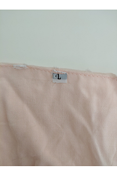 Růžové mini šaty s dlouhým rukávem puntíkované Vel. L | Unimoda | obrázek 7