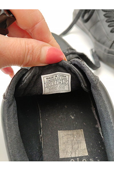 Ralph Lauren tenisky H&M z imitace kůže Černé Vel. EU 38 | Ralph Lauren | obrázek 9