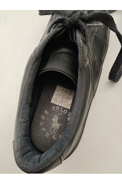 Ralph Lauren tenisky H&M z imitace kůže Černé Vel. EU 38 | Ralph Lauren | obrázek 10
