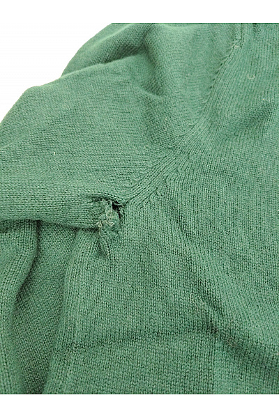 Abercrombie&Fitch Pánský zelený bavlněný pulovr se stojáčkem na zip Vel. US S | Abercrombie&Fitch | obrázek 6