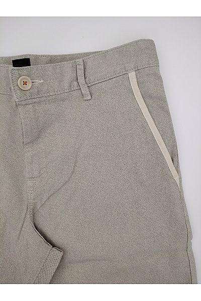 Hugo Boss Bavlněné pánské chino kraťasy béžové volnočasové Velikost US 30 | Hugo Boss | obrázek 3