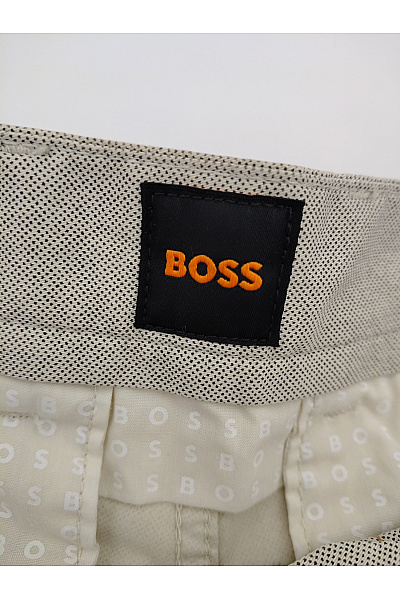 Hugo Boss Bavlněné pánské chino kraťasy béžové volnočasové Velikost US 30 | Hugo Boss | obrázek 7