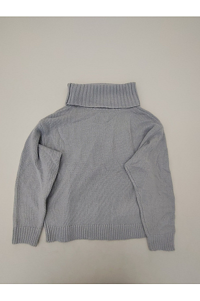 UGG Šedý dámský pletený žebrovaný rolák crop střihu Velikost L | UGG | obrázek 7