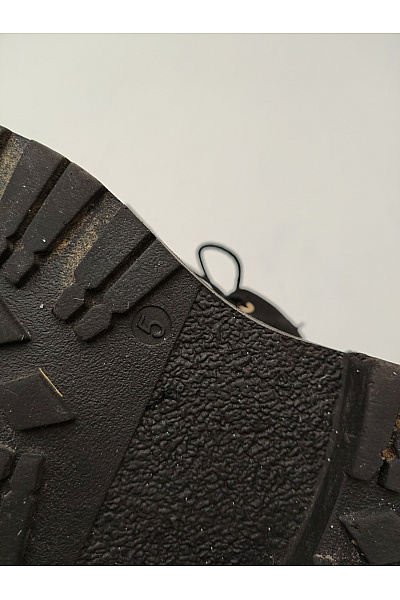 Černé kotníkové šněrovací boty na zip podzimní Velikost UK 5 | Unimoda | obrázek 10