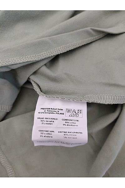 MOE Khaki bavlněné letní šaty s vázáním Vel. EU XL | MOE | obrázek 4