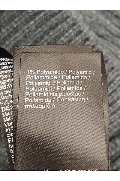WE Šedý pletený oversized pulovr s netopýřími rukávy Vel. L | WE  | obrázek 6