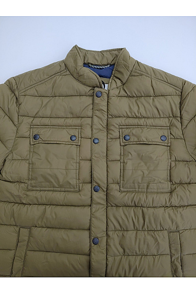 Camel active Pánská prošívaná khaki bunda přechodová Vel. EU 48 | camel active | obrázek 4