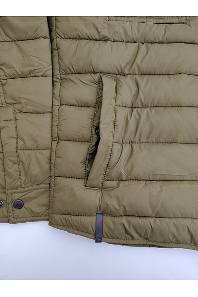 Camel active Pánská prošívaná khaki bunda přechodová Vel. EU 48 | camel active | obrázek 5