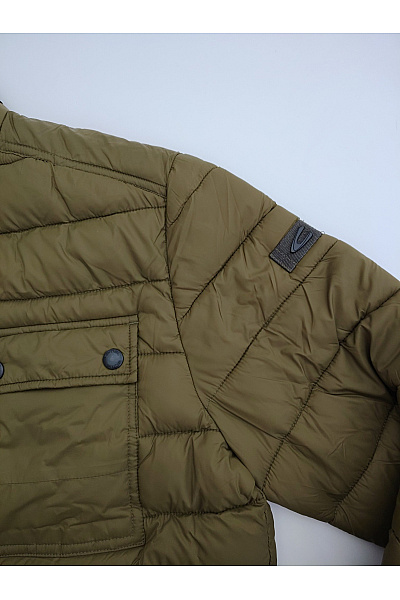 Camel active Pánská prošívaná khaki bunda přechodová Vel. EU 48 | camel active | obrázek 6