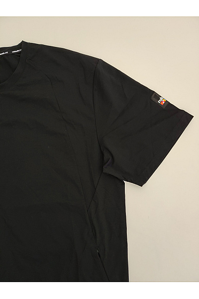 Rukka Černé pánské basic tričko s krátkým rukávem a kulatým výstřihem Vel. EU 56/XXL | rukka | obrázek 4