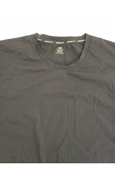 Rukka Černé pánské basic tričko s krátkým rukávem a kulatým výstřihem Vel. EU 56/XXL | rukka | obrázek 5