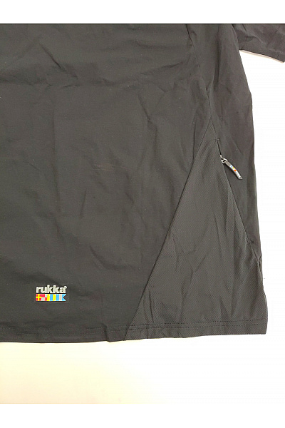 Rukka Černé pánské basic tričko s krátkým rukávem a kulatým výstřihem Vel. EU 56/XXL | rukka | obrázek 9