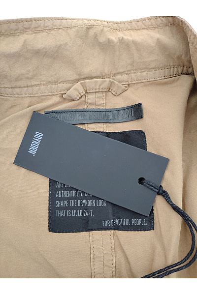 DRYKORN Bavlněná khaki parka přechodová Velikost EU XL | DRYKORN | obrázek 9