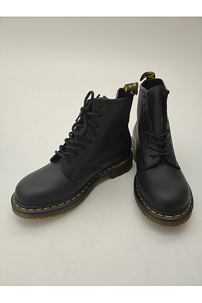 Dr.Martens Černé kotníkové šněrovací boty s kulatou špičkou Velikost EU 39 | Dr.Martens | obrázek 2