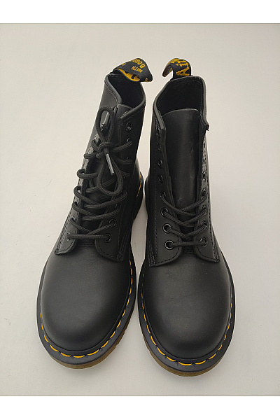 Dr.Martens Černé kotníkové šněrovací boty s kulatou špičkou Velikost EU 39 | Dr.Martens | obrázek 3