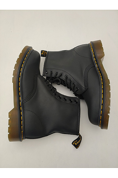 Dr.Martens Černé kotníkové šněrovací boty s kulatou špičkou Velikost EU 39 | Dr.Martens | obrázek 9