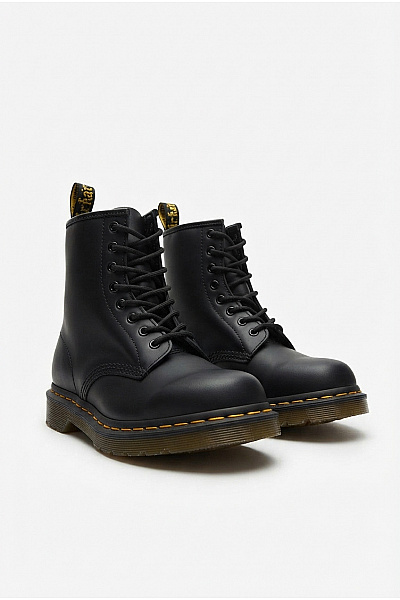 Dr.Martens Černé Kotníkové šněrovací Boty S Kulatou špičkou Velikost EU 39