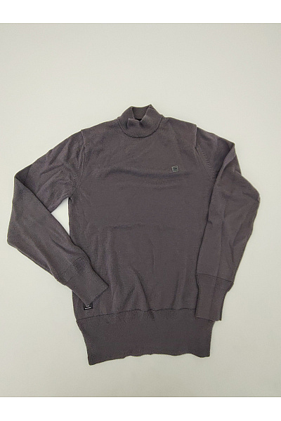 G-Star Šedý Vlněný Rolák Merino Basic Vel. S