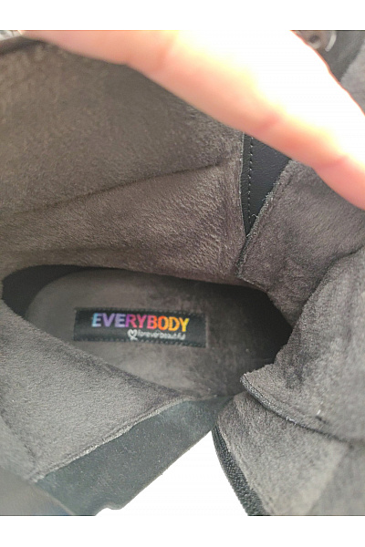 Everybody Černé kotníkové šněrovací boty na zip Velikost EU 41 | Everybody | obrázek 11
