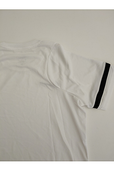 Nike Bílé sportovní funkční tričko s krátkým rukávem a prodlouženým zadním dílem Vel. M | Nike | obrázek 8