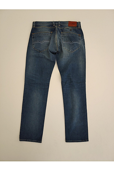 Pepe Jeans Pánské bavlněné džíny rovné s dírami Velikost W34/L34 | Pepe Jeans | obrázek 8