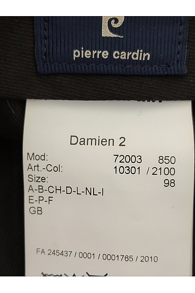 PIERRE CARDIN Černé společenské kalhoty s puky Vel. DE 98 | PIERRE CARDIN | obrázek 7