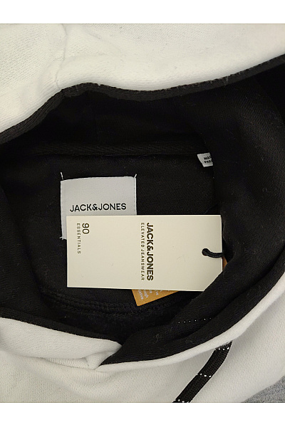 JACK & JONES Pánská tříbarevná mikina s kapucí a potiskem Vel. EU M | JACK & JONES | obrázek 5