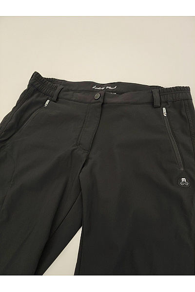 MAUL SPORTS Černé softshellové sportovní outdoorové kalhoty s kapsami Velikost DE 22 | MAUL SPORTS | obrázek 3