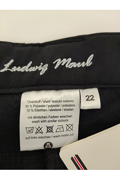 MAUL SPORTS Černé softshellové sportovní outdoorové kalhoty s kapsami Velikost DE 22 | MAUL SPORTS | obrázek 5