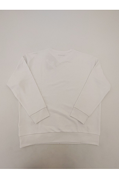 MAMMUT Bílá bavlněná mikina s potiskem crewneck Vel. EU L | MAMMUT | obrázek 7