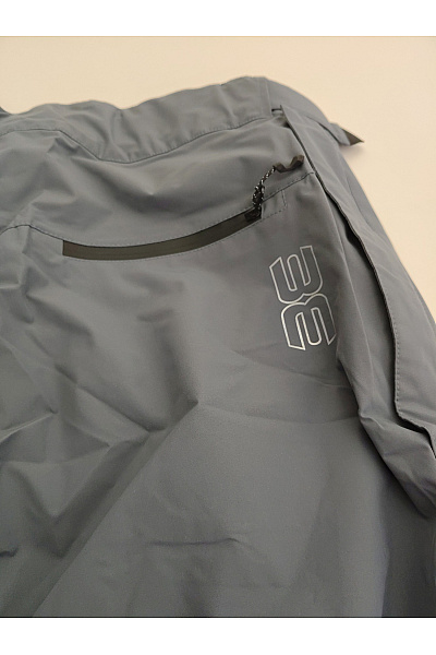MAUL SPORTS Šedé pánské outdoorové nepromokavé sportovní kalhoty s kapsami Vel. DE 50 | MAUL SPORTS | obrázek 6