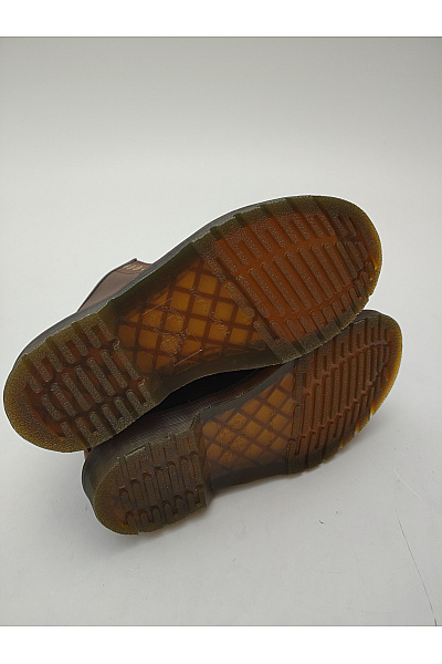 Dr.Martens Hnědé kotníkové šněrovací boty s kulatou špičkou Velikost 40 | Dr.Martens | obrázek 5