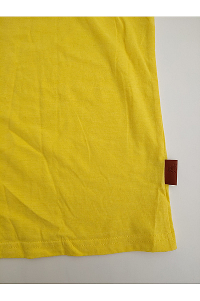 Alife and kickin Žluté bavlněné pánské tričko s krátkým rukávem a kulatým výstřihem basic Velikost XL | alife and kickin | obrázek 8