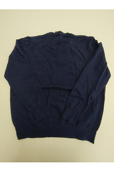 VERSACE Dámský vlněný pulovr modrý basic Vel. XL | VERSACE | obrázek 7