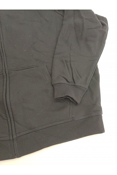 URBAN CLASSICS Pánská bavlněná mikina na zip s kapucí Velikost XXL | URBAN CLASSICS | obrázek 3